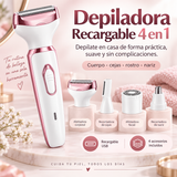 DEPILADORA RECARGABLE 4 EN 1