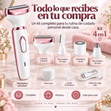DEPILADORA RECARGABLE 4 EN 1